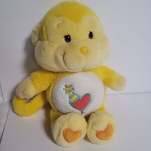 Care Bear Cousins Playful Heart Monkey Plush 12" Vtg 2004 Y2K